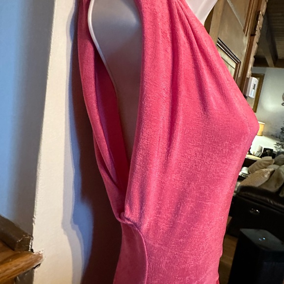 Anthropologie Misha ruched maxi gown . Size L.New w/ tags - Picture 4 of 11